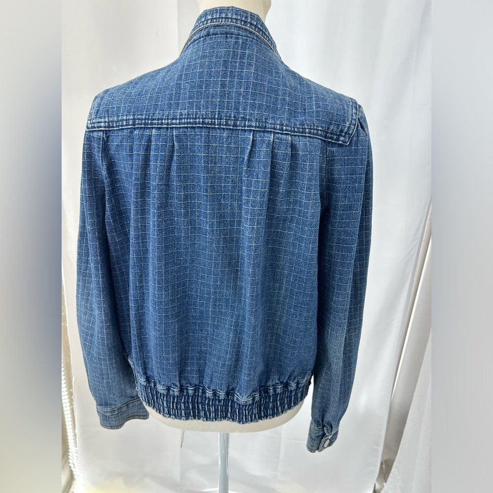 VINTAGE 80s LATITUDES Jean jacket - Picture 2 of 3
